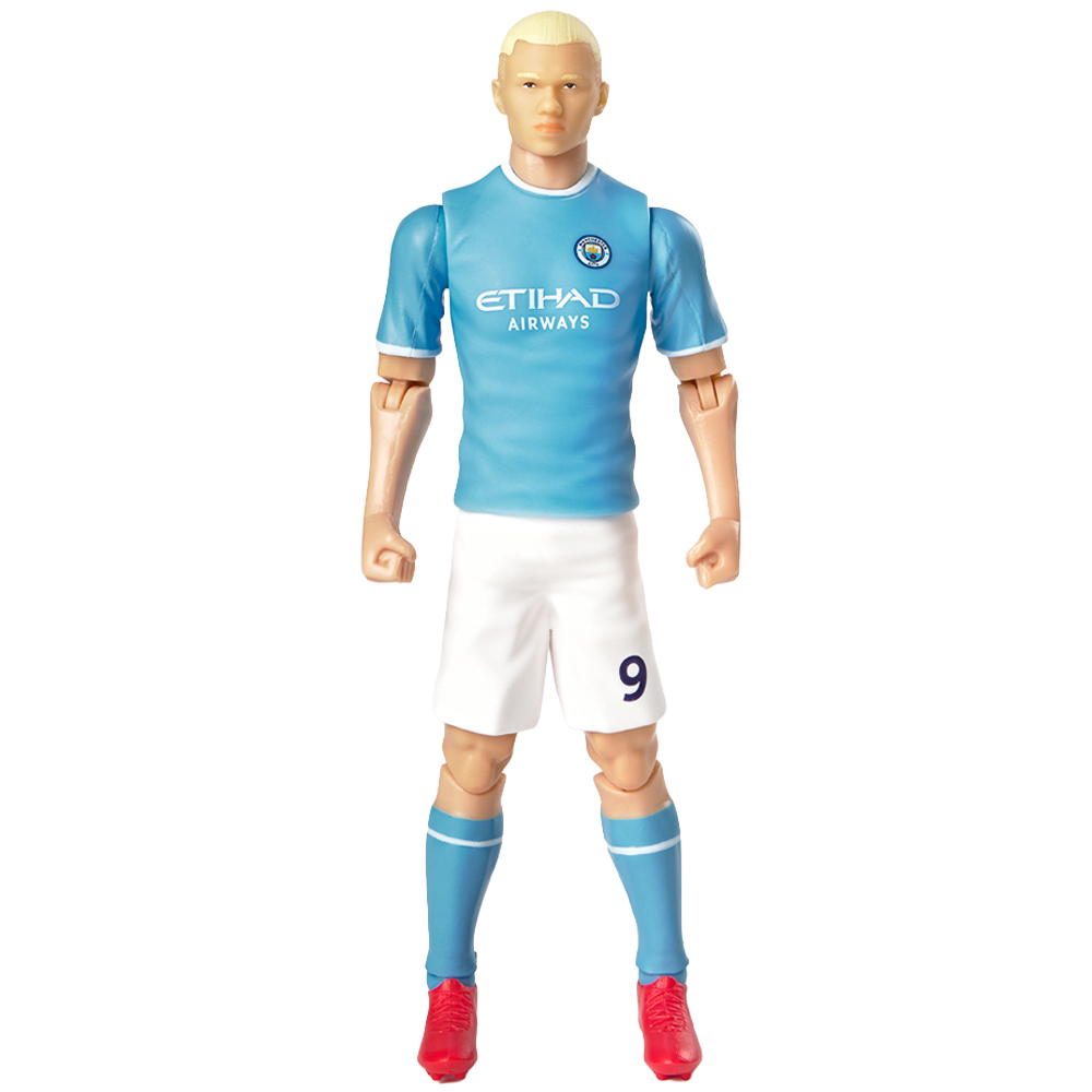 Banbo Haaland Manchester City Fully Articulated Football Figurine Image 1