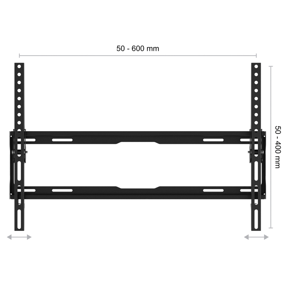 AVF Red 80 inch Flat and Tilt TV Wall Mount Image 6