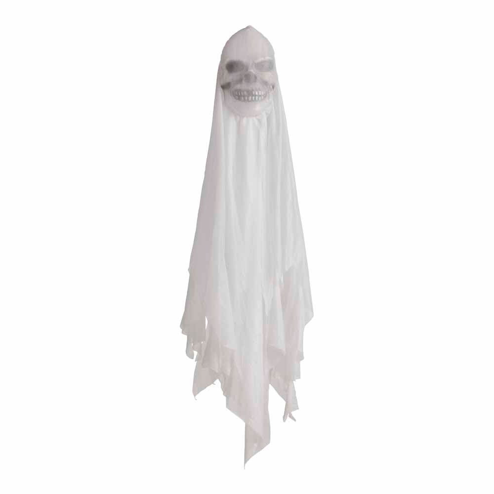 Wilko Halloween Hanging Ghost 121cm Image 1