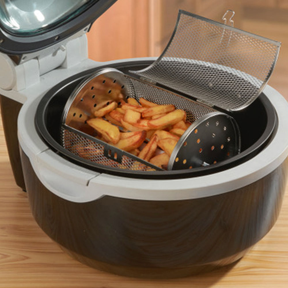 Cooks Professionals G4396 Black 10L Rotisserie Air Fryer Image 9
