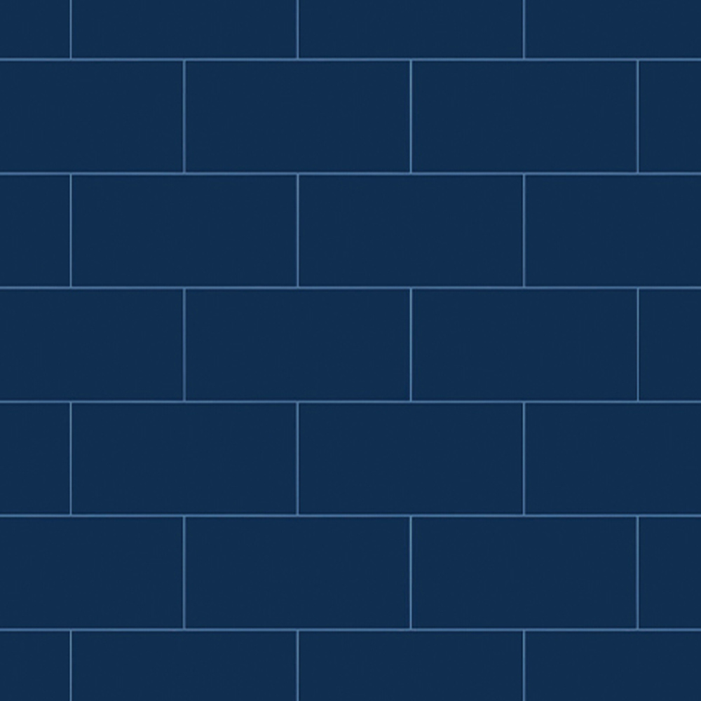 Wetwall Navy Composite Tile Bathroom Wall Panel 1220 x 2440mm Image 4