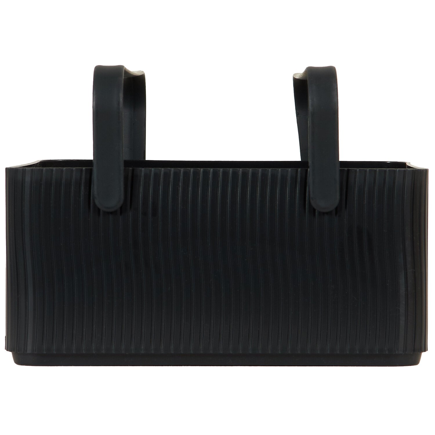Malmo Stackable Storage Basket - Black / Large Image 1