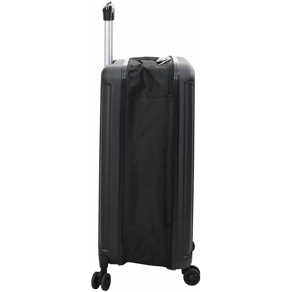 vidaXL 24 inch Black Rectangular Travel Bag Image 4