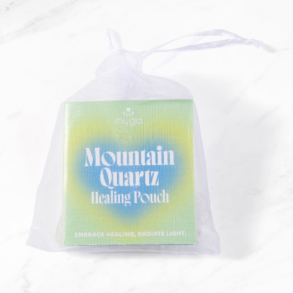 Myga Mountain Quartz Gemstone Bracelet and Crystal Set Image 2