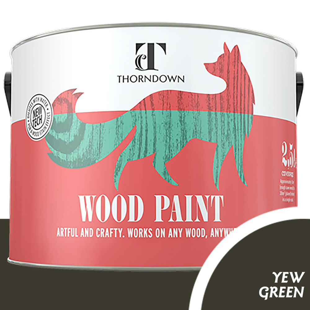 Thorndown Yew Green Wood Paint 2.5L Image 3
