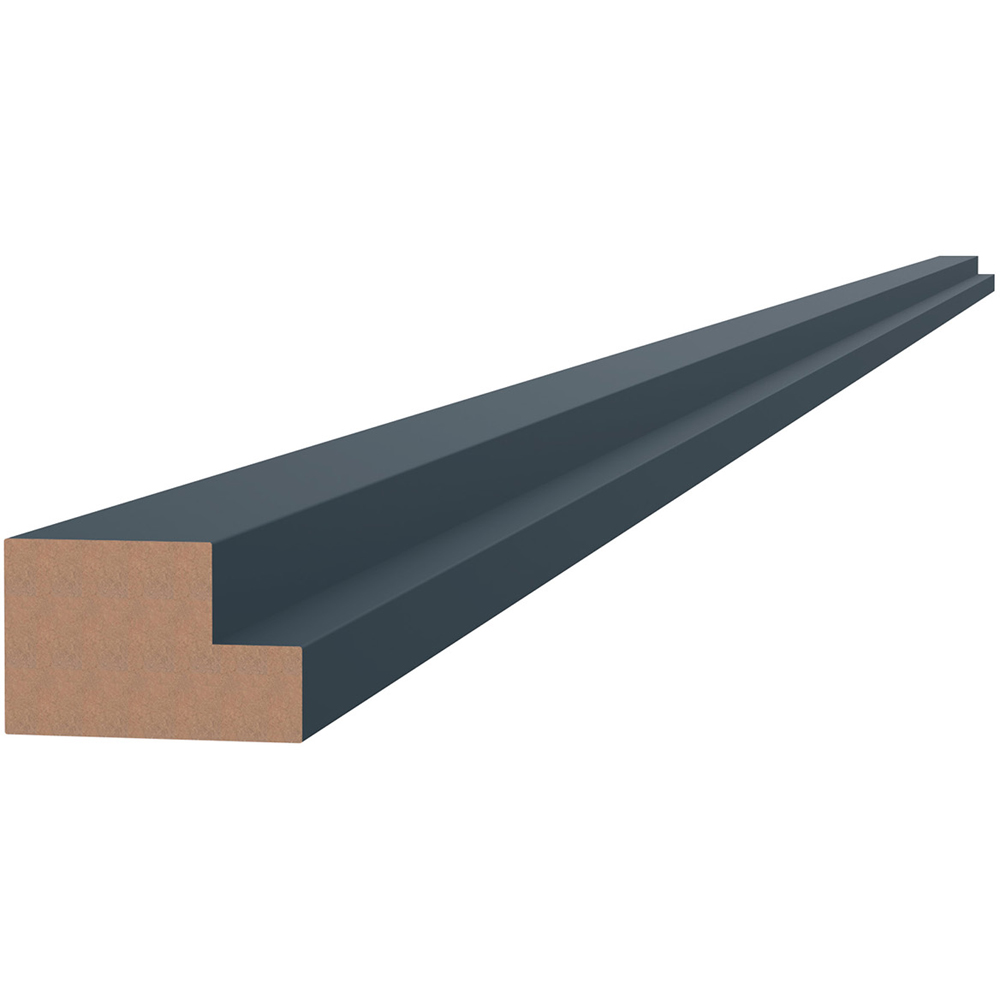 Kitchen Kit J-Pull Matt Indigo Blue Multi Rail 2745 x 55 x 36mm Image 1
