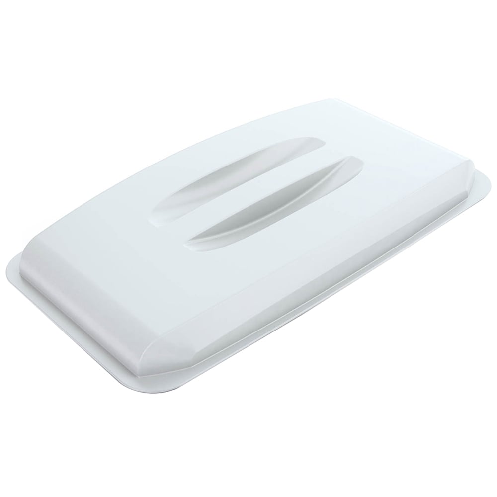 Durable Durabin White Rectangular Bin Lid 60L Image 1