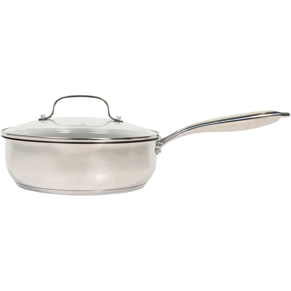 Aluminium Egg Poacher with Glass Lid Image 2
