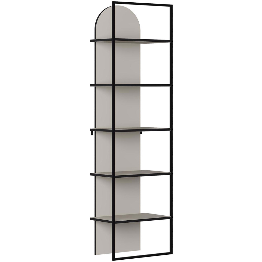 FWStyle Archy 5 Tier Sandstone Dual Tone Bookcase Display Unit Image 2
