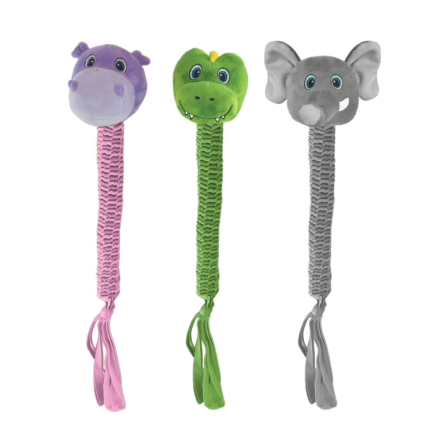 Single Clever Paws Jungle Dog Tug Toy in Assorted styles Image