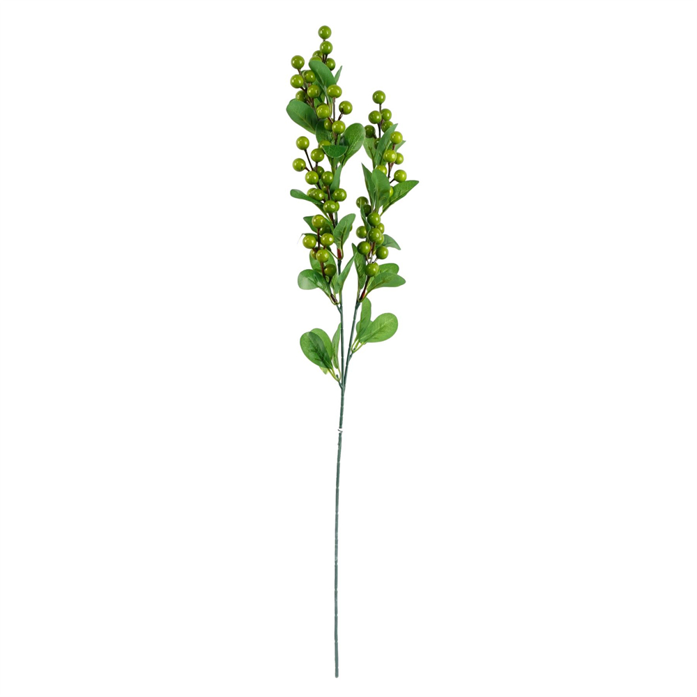 Leaf Purple Chrysanthemum and Ferns Artificial Flower Bundle with Vase 90cm 15 Pack Image 3