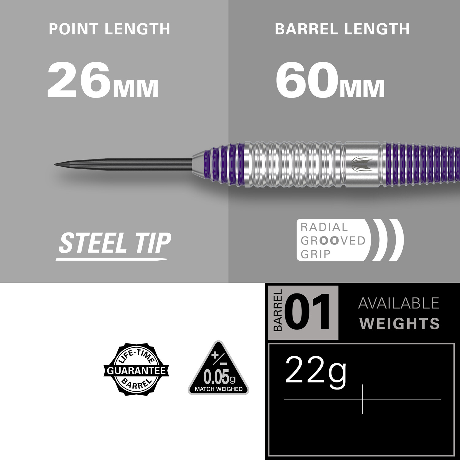 Luke Littler Steel Tip Brass Darts Set Image 6