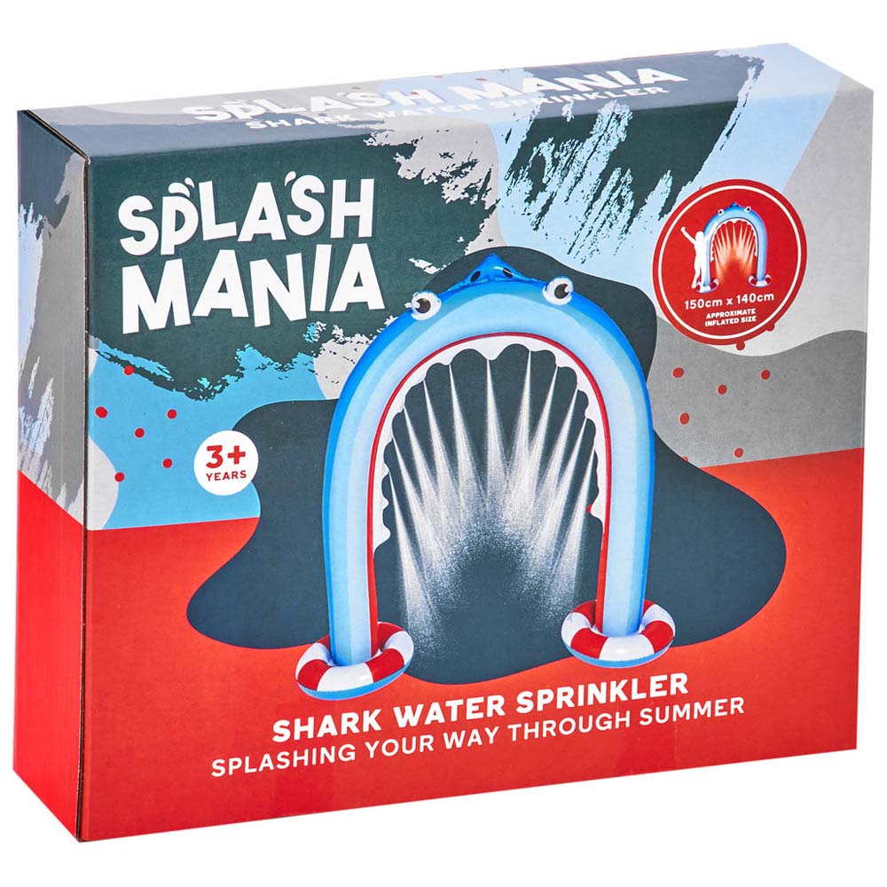 Splashmania Shark Water Sprinkler Arch Image 2