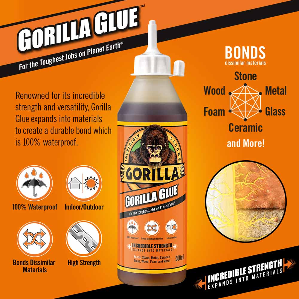 Gorilla All Purpose Glue 115ml | Wilko