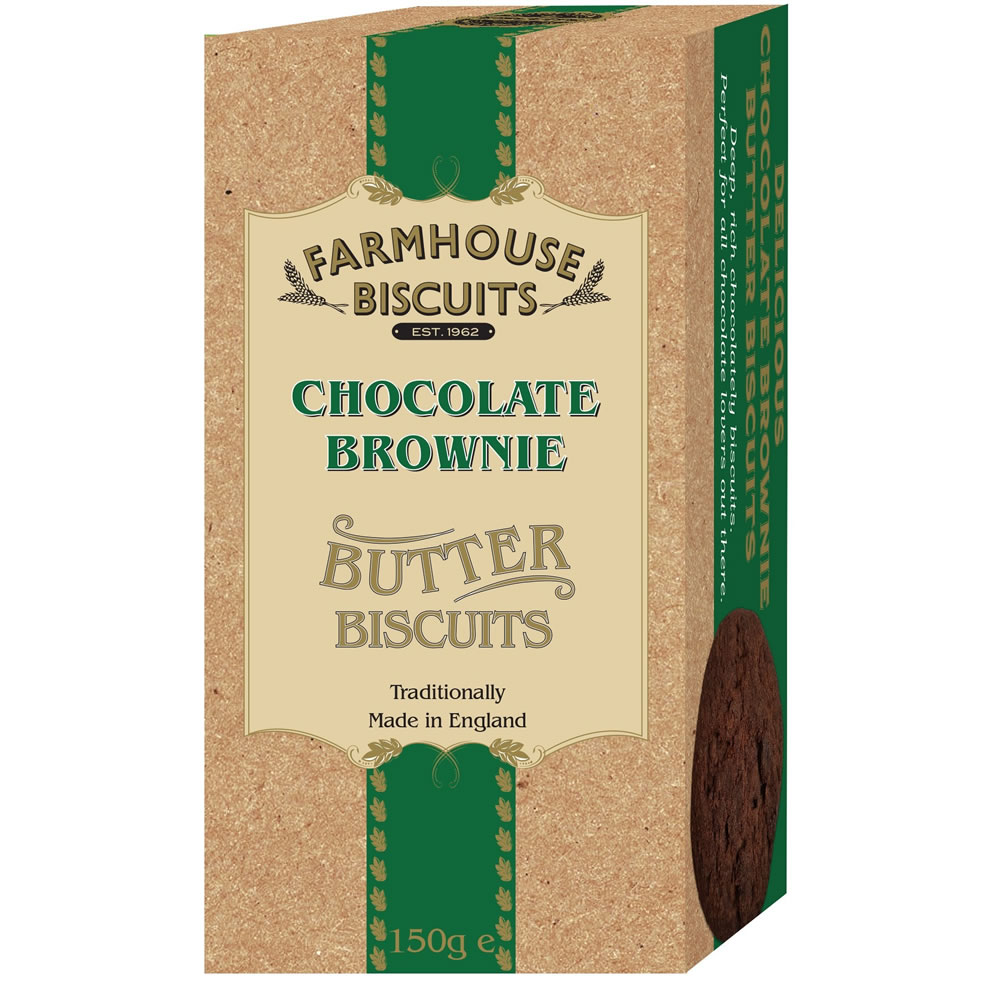 Farmhouse Chocolate Brownie Biscuits 150g Image