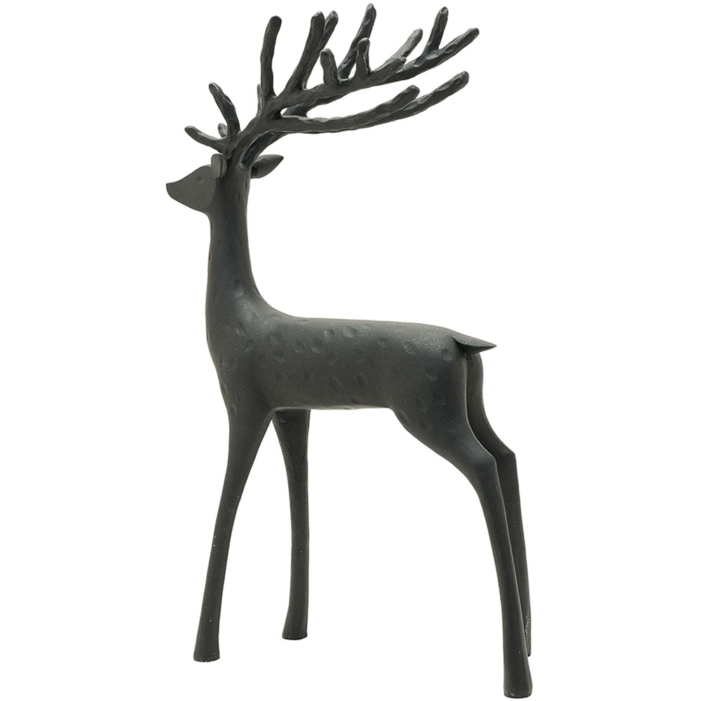 The Christmas Gift Co Black Deer Ornament Image 3