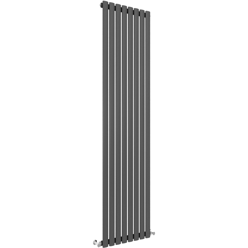 Stech Homes 3050 BTU Anthracite Single Panel Radiator 1600 x 472mm Image 1