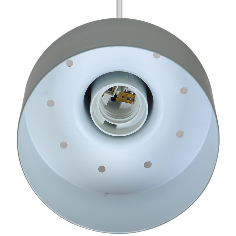 Nordlux Matis E27 Dusty Green Pendant Light Image 6