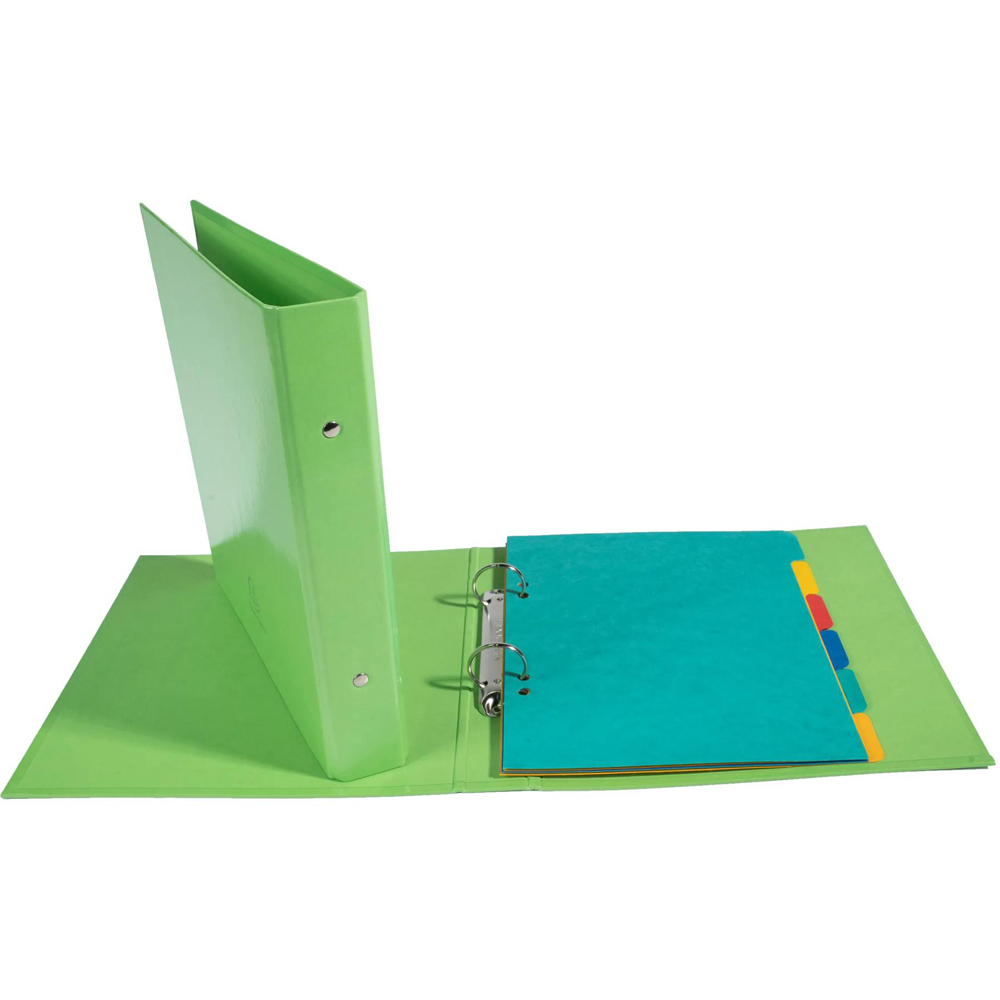 Exacompta Iderama A5 Assorted Colour Ring Binder 10 Pack Image 8