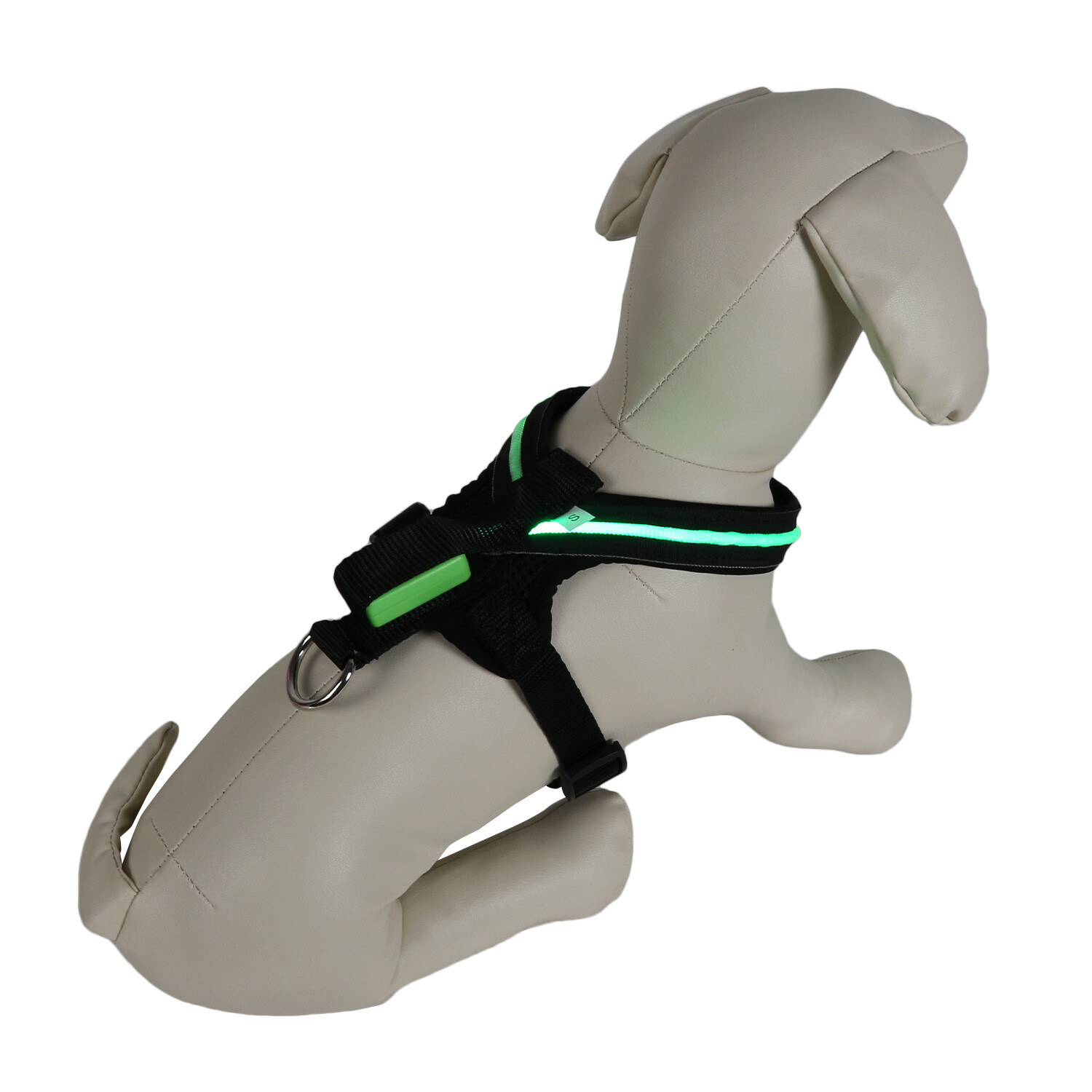 LED Dog Harness - 32 - 46cm Chest Image 2