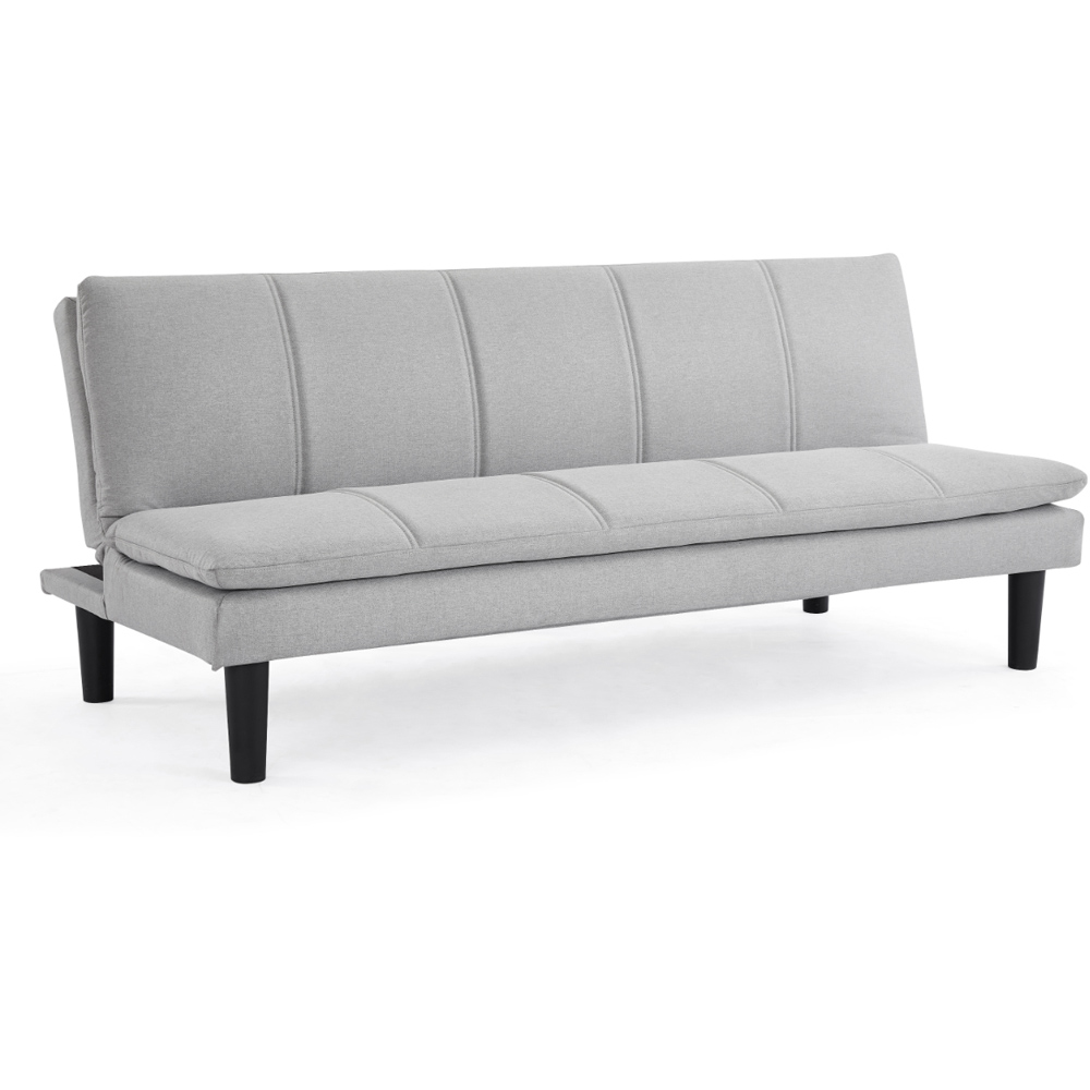 Home Detail Pearse 2 Seater Light Grey Sofa Bed Image 2