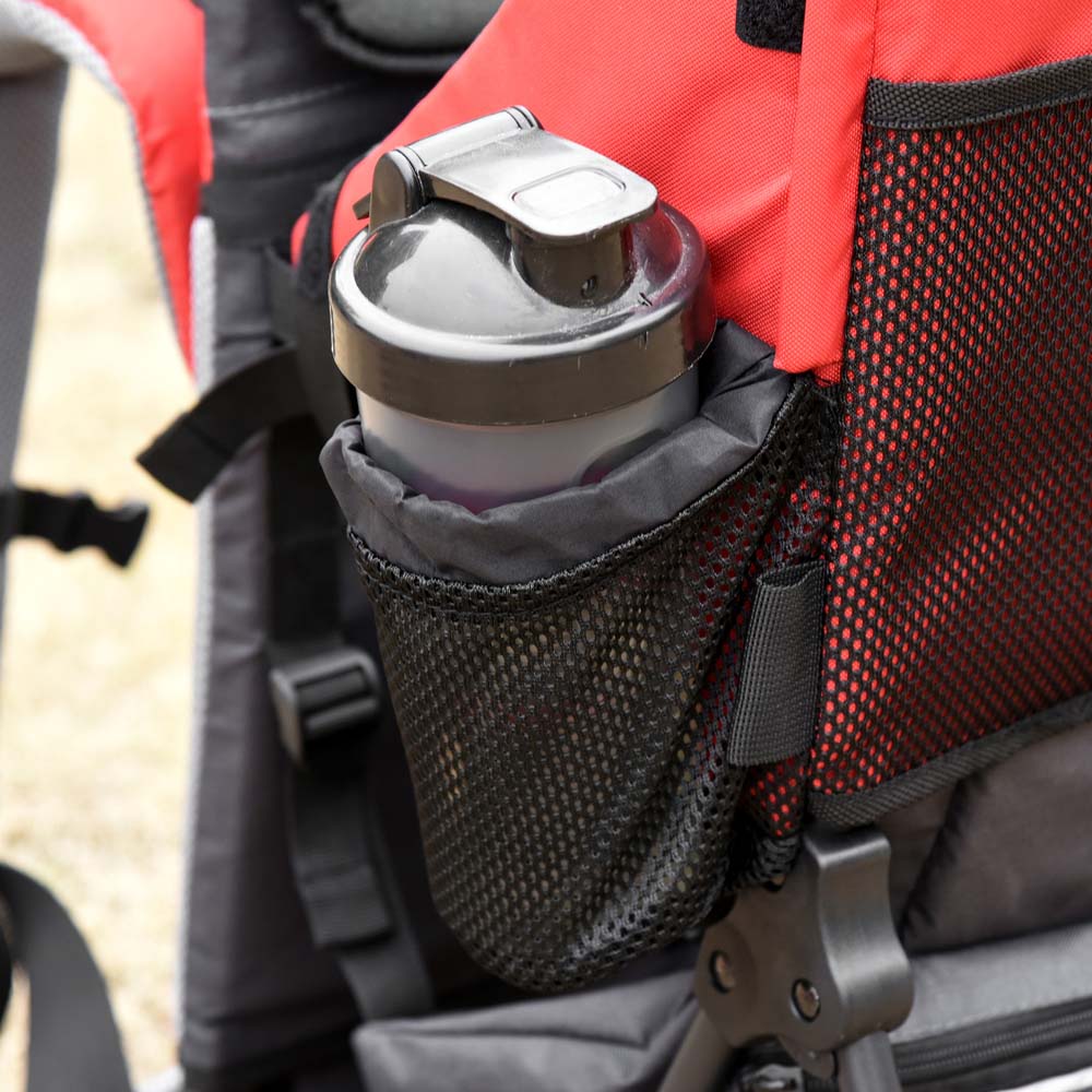 Portland Red Hiking Baby Backpack Carrier Image 2