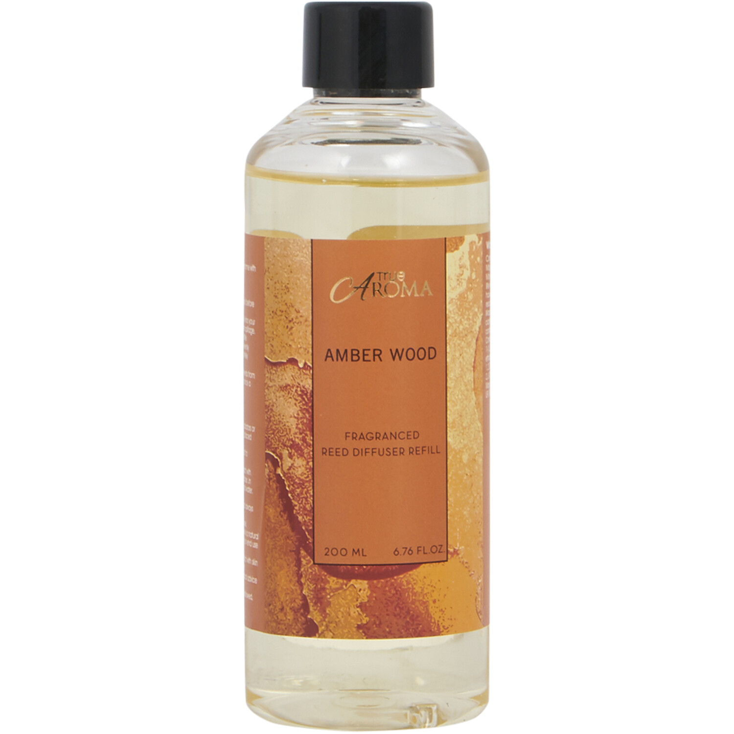 Reed Diffuser Refill 200ml - Amber Wood Image 1