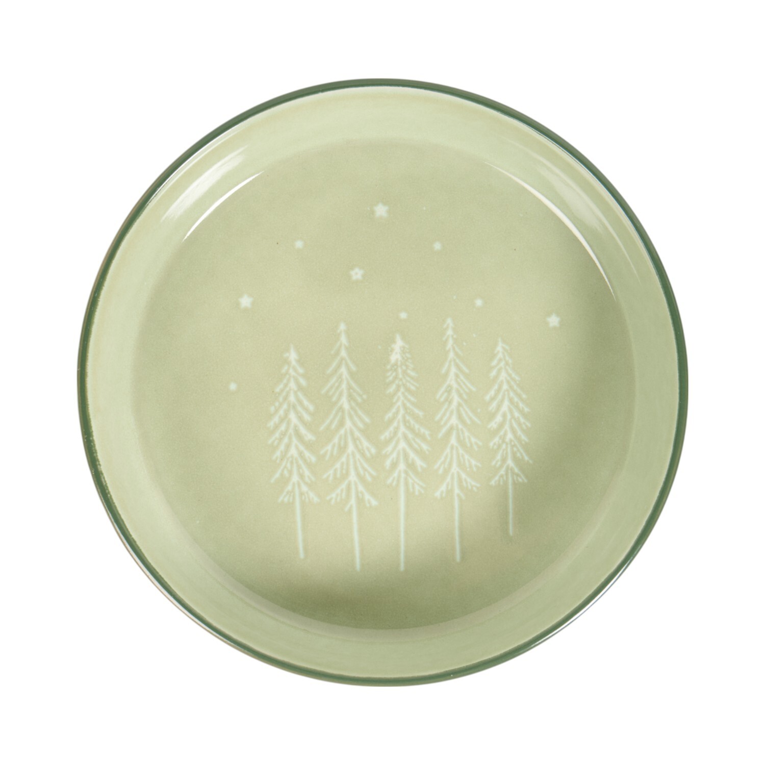 Nordic Tree Serving Bowl Sage Image 4