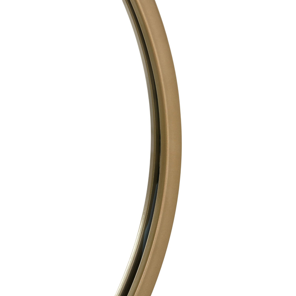 Contemporary Metal Mirror Gold Image 5