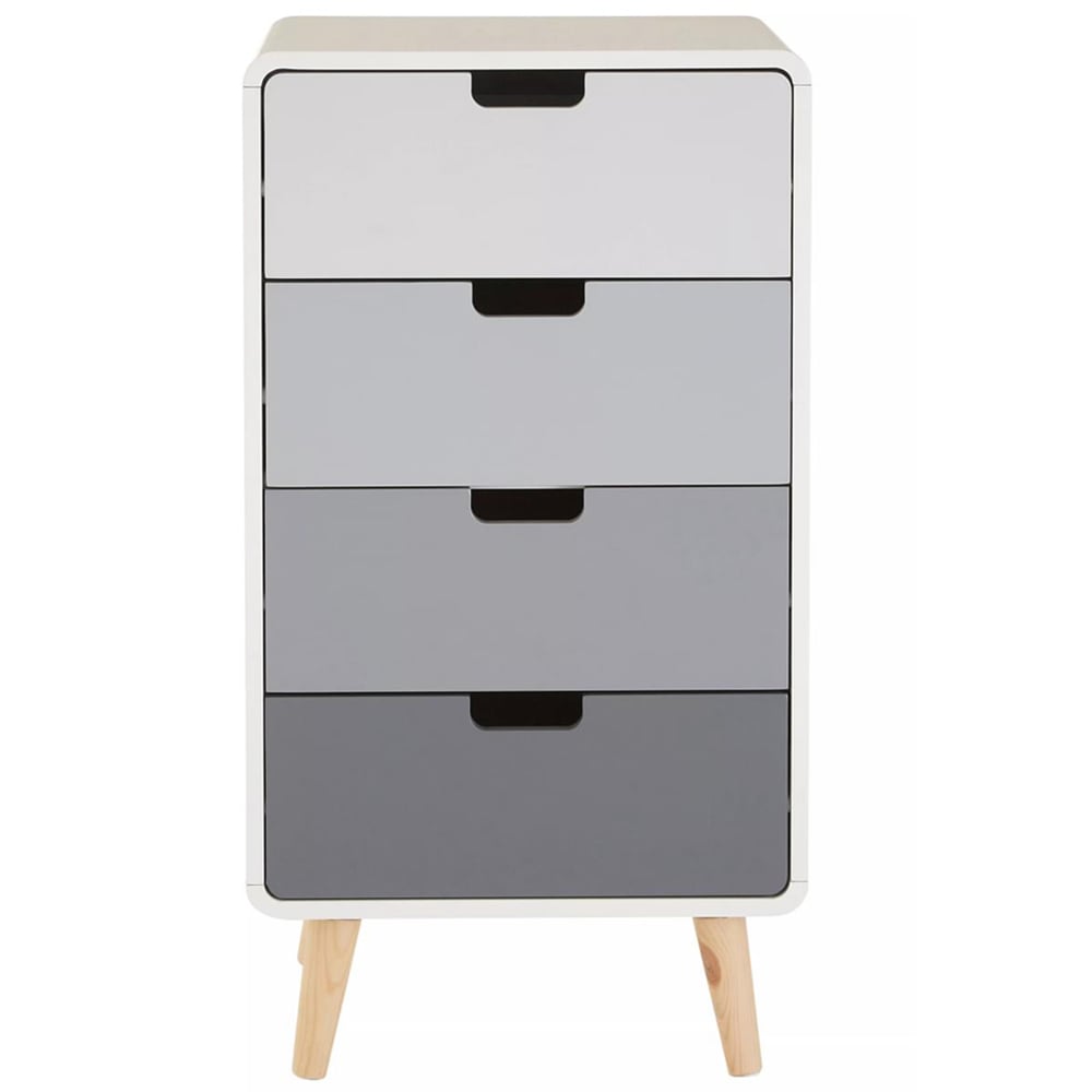 Premier Housewares Milo 4 Drawer Cabinet Image 3