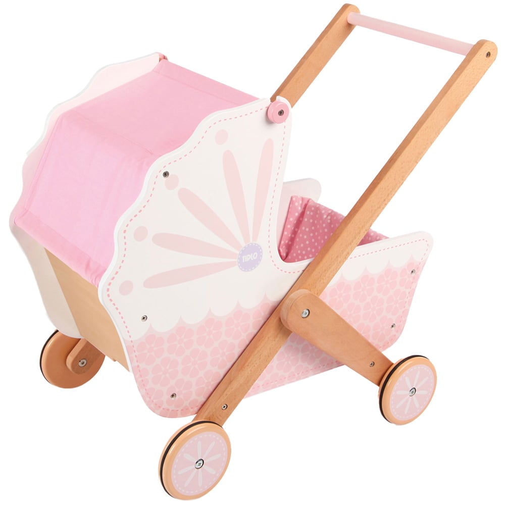 Tidlo 3 in 1 Wooden Dolls Pram Image 1