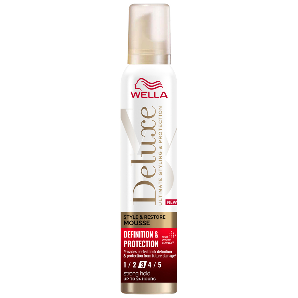 Wella Deluxe Definition and Protection Mousse 200ml Image 1