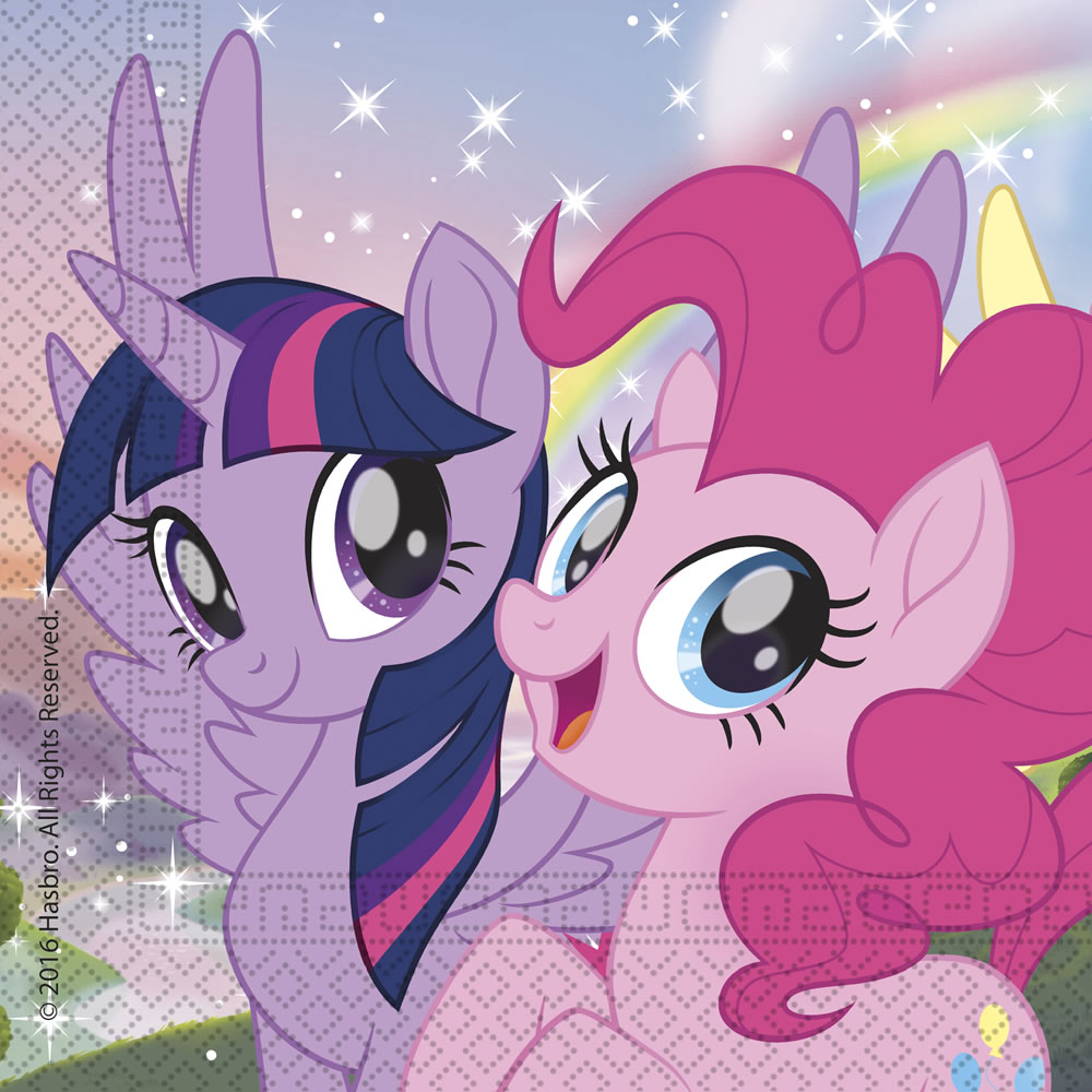 My Little Pony and Friends Napkins 20 pack Image