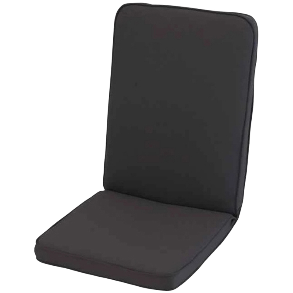 Glendale Charcoal Grey Sunlounger Cushion 198 x 60cm Image