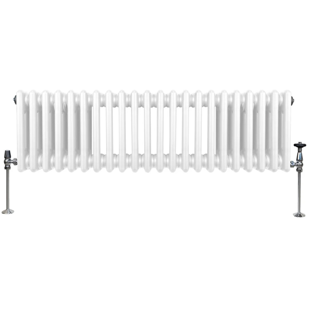 Monster Shop 3057 BTU White Traditional 3 Column Radiator 300 x 1012mm Image 1
