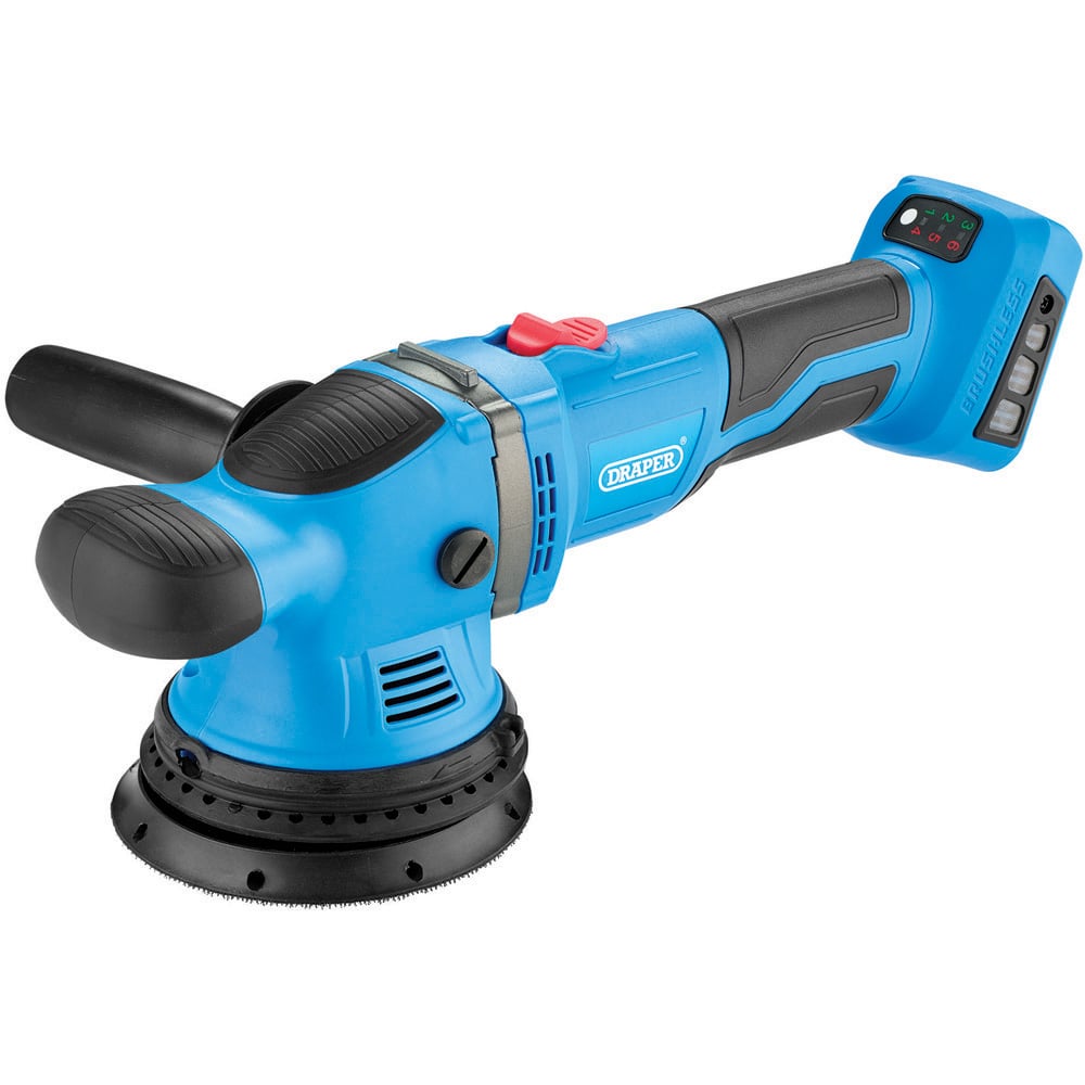 Draper D20 20V 125mm Brushless Random Orbit Polisher Bare Unit Image 1