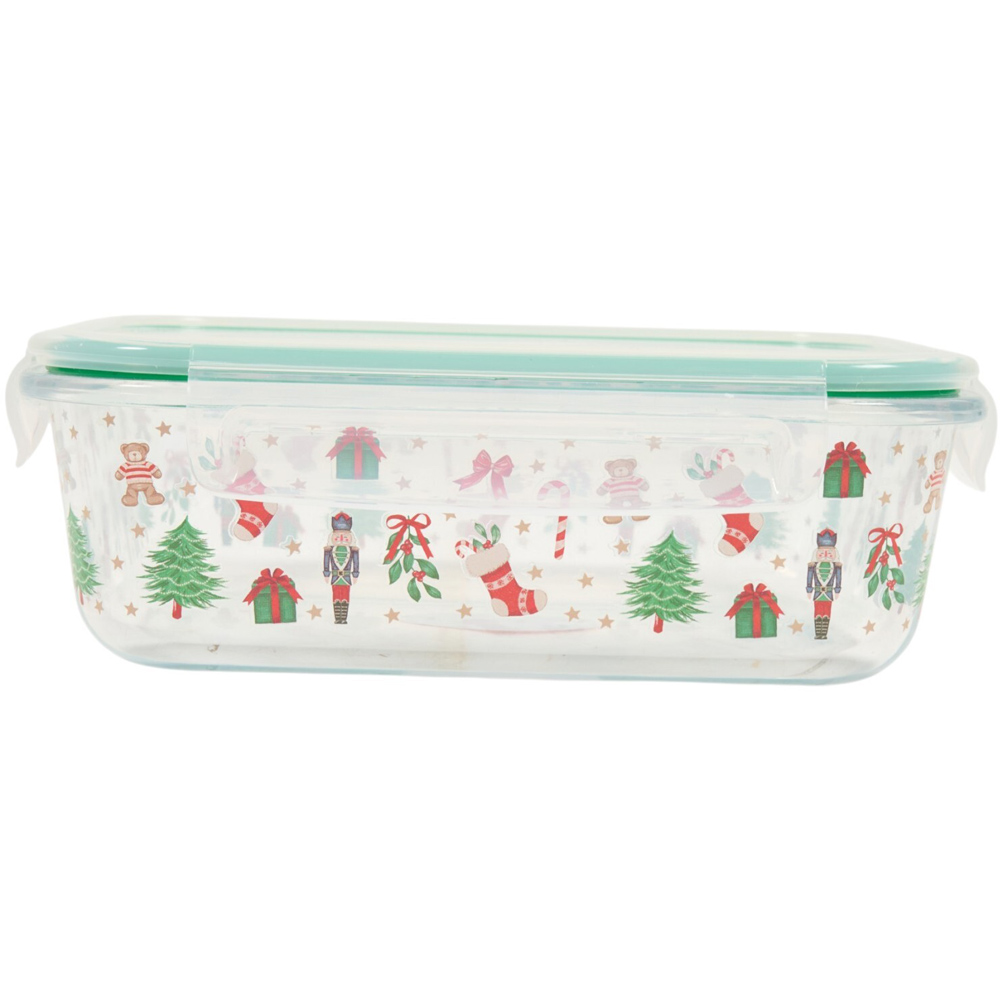 Christmas Glass Lunch Box Image 4