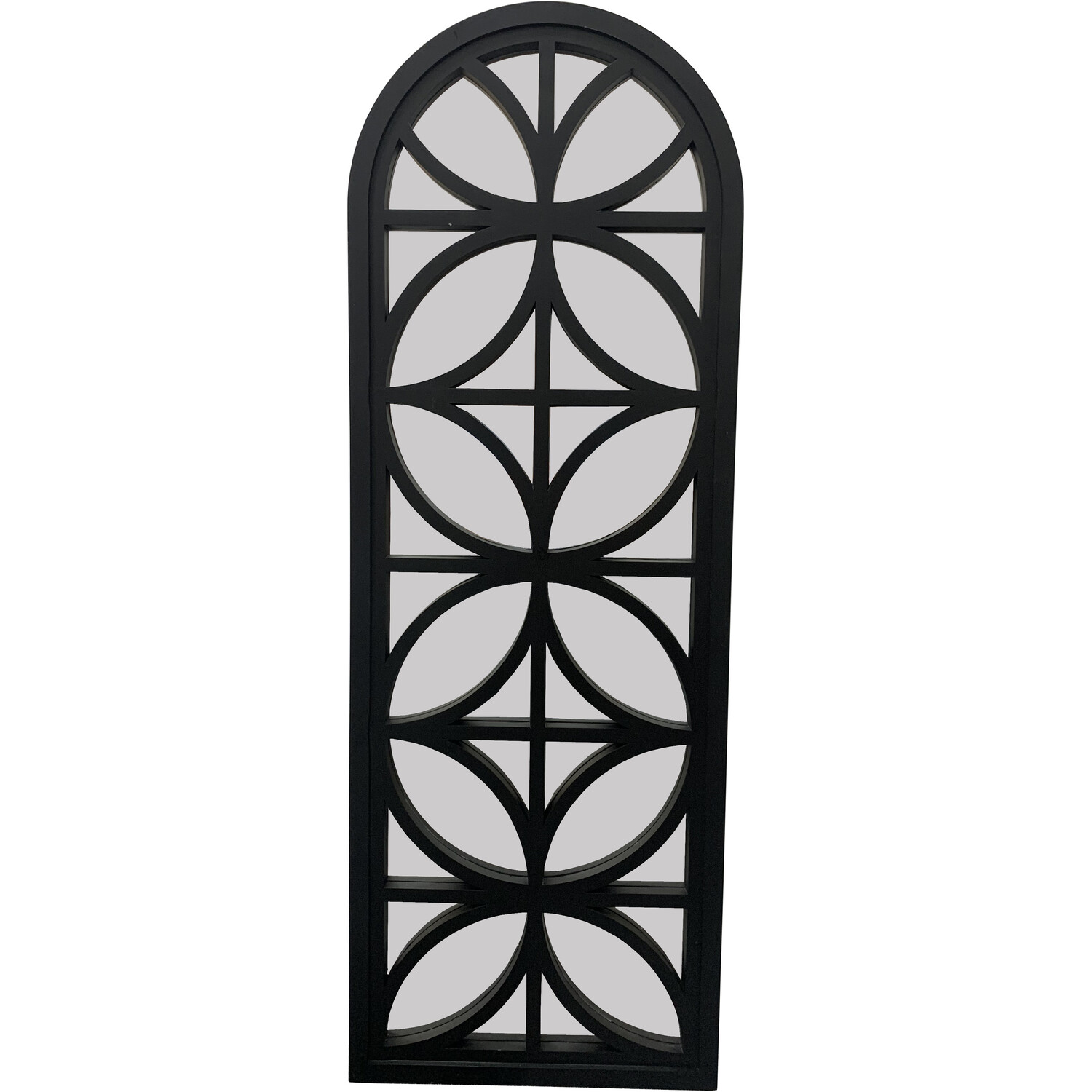 Fenella Indoor Outdoor Mirror Black - Black Image 1