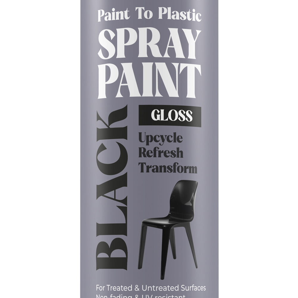 Simply Spray To Plastic Gloss Wht 400ml Image 2