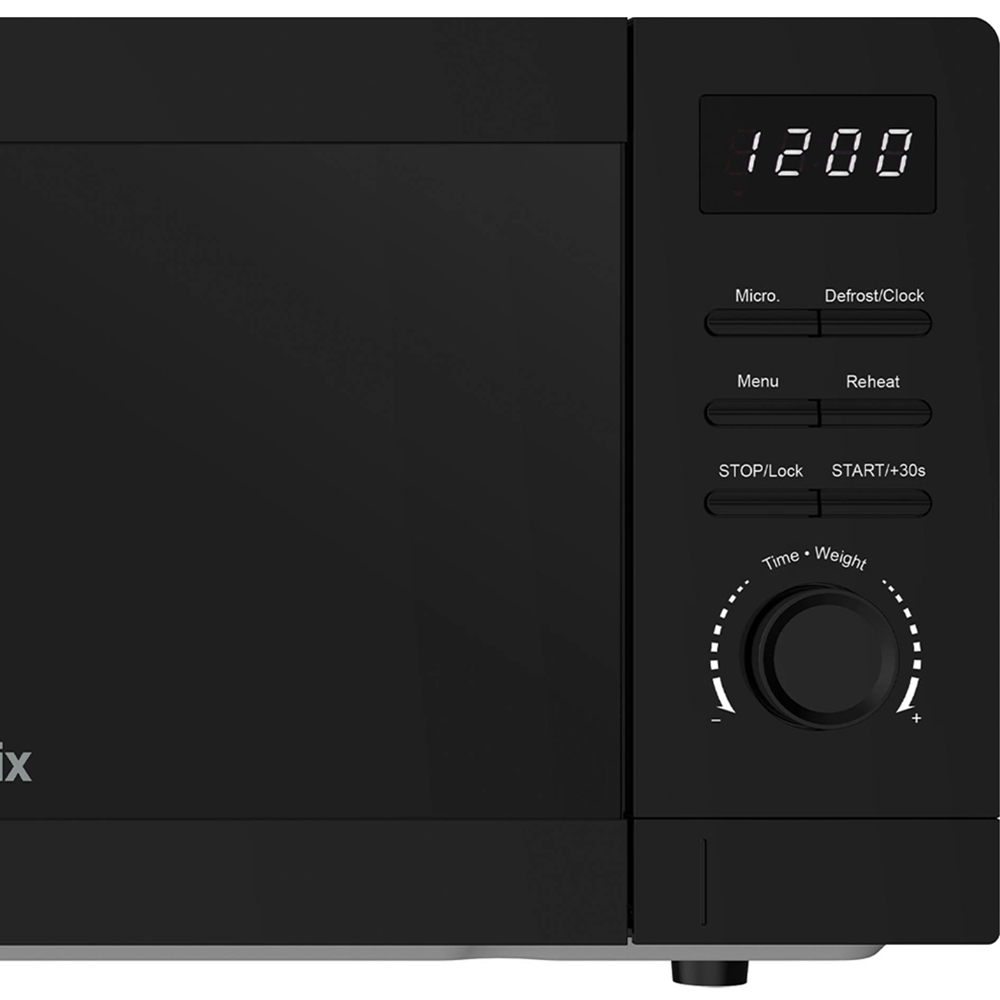 Igenix IGMS02080B Black 20L Digital Microwave 800W Image 3