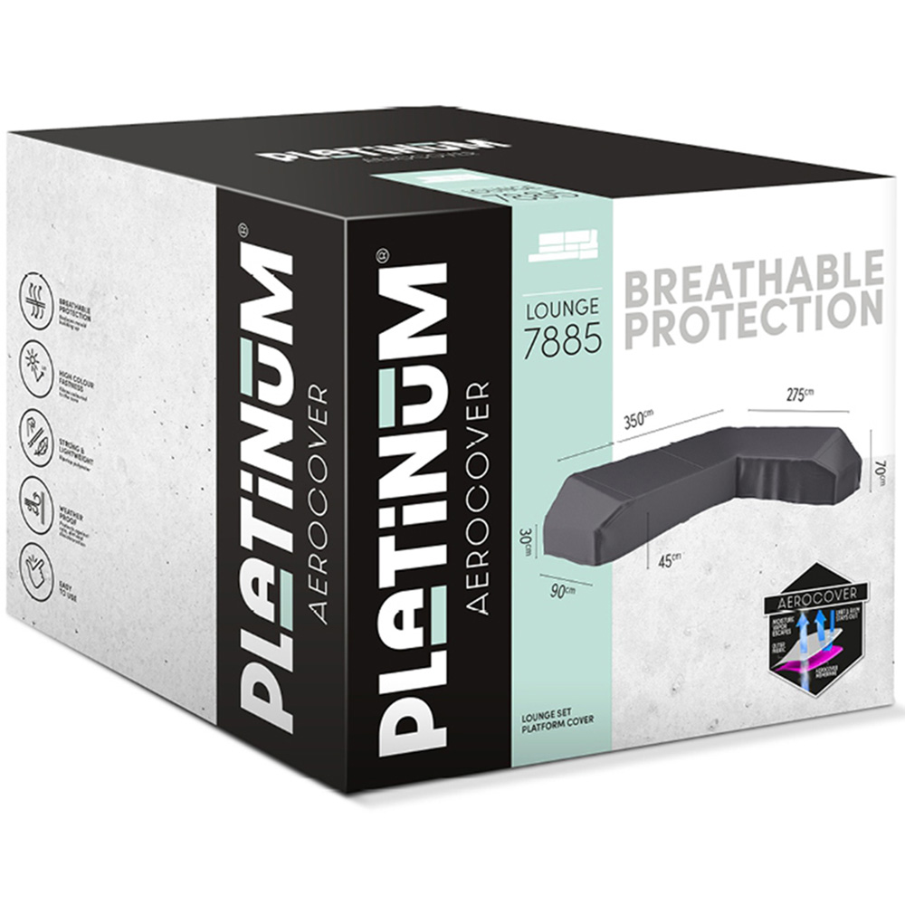 Platinum AeroCover Left Hand L Shaped Outdoor Sofa Cover 350 x 90cm Image 2