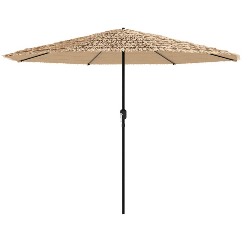 vidaXL Brown Garden Parasol 4m Image 3