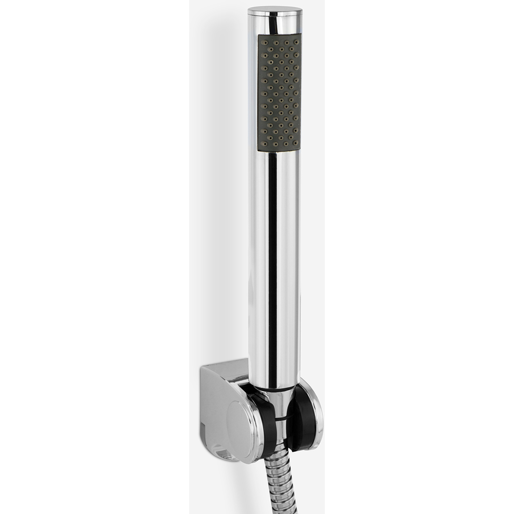 Nes Home Blossom Chrome Bath Shower Mixer and Basin Mono Tap with Waste Image 3