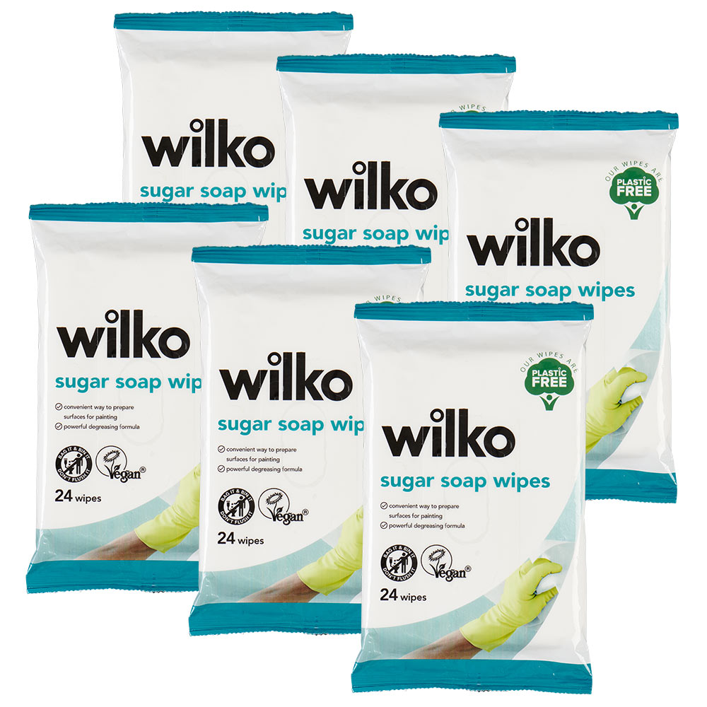Wilko Plastic Free Sugar Soap Wipes 24 Pack Image 7