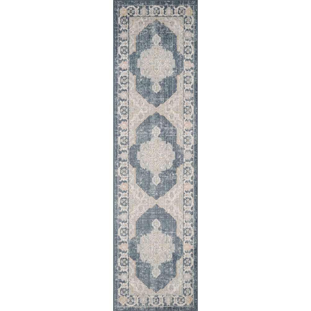 Desire Rugs Maia Navy Orchid Floral Non Slip Rug 200 x 300cm Image 6