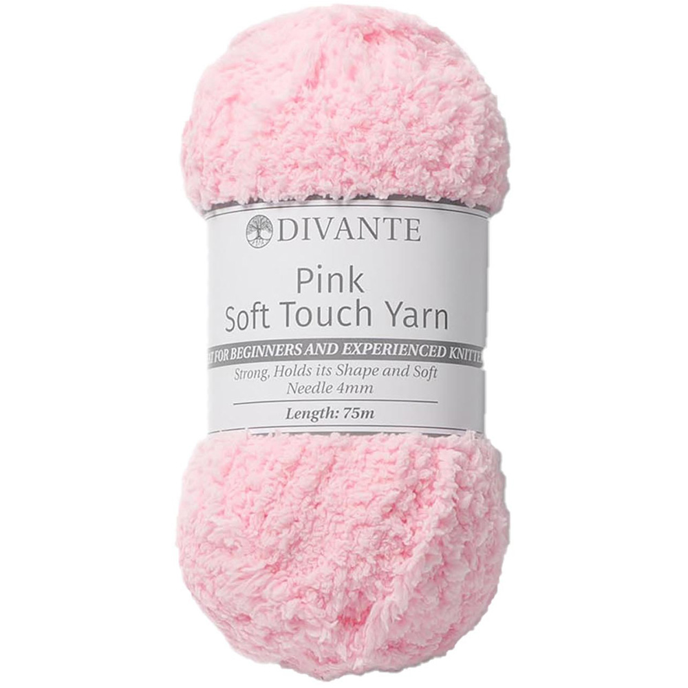 Divante Pink Soft Touch Yarn 50g Image