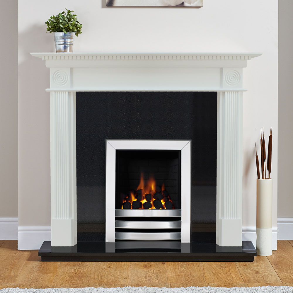 Focal Point Woodthorpe White Surround Suite Image 2