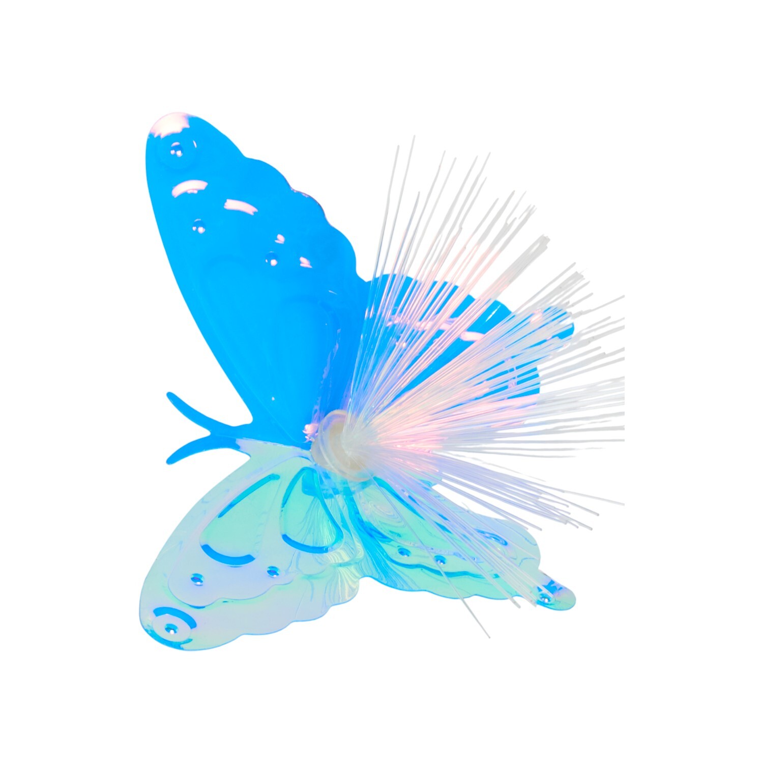Solar Fibre Optic Butterfly String Light Image 5