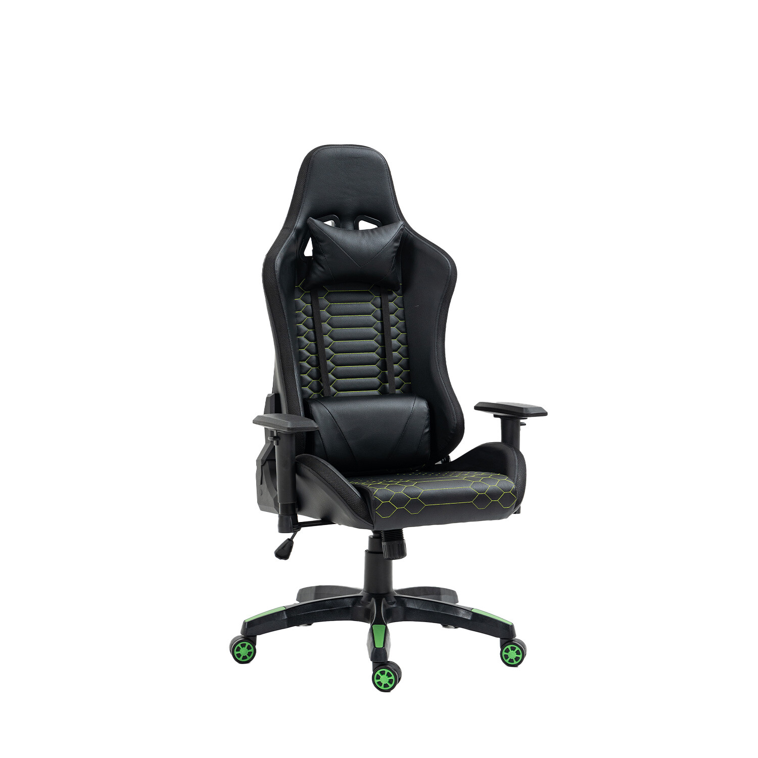 Triton LED Gaming Chair - Black Image 5