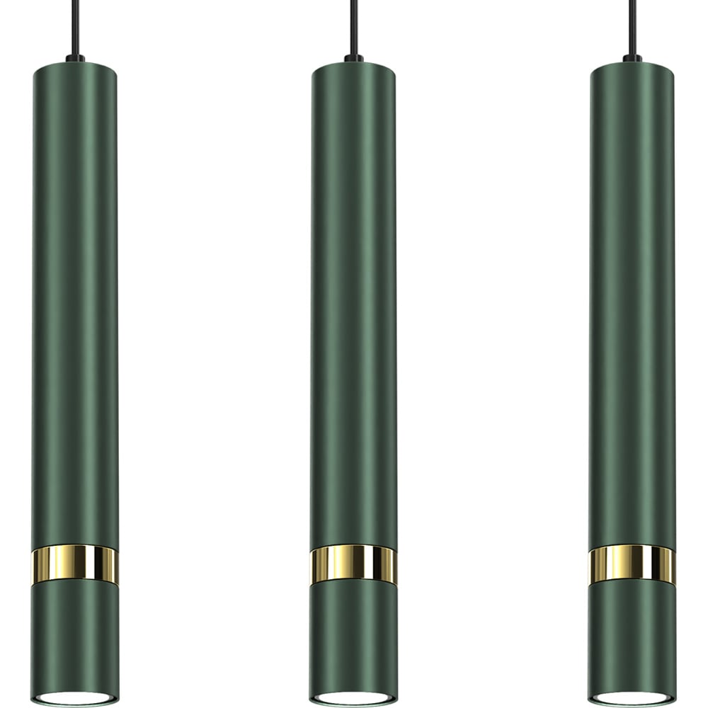 Milagro Joker Green 3 Pendant Lamp 230V Image 4